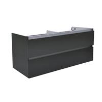 Onderkast Luna 120X47 Hoogglans Grijs Aqua Splash - thumbnail