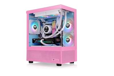 Thermaltake View 170 TG ARGB Bubble Pink Micro-tower Gaming-behuizing Pink, Blauw Zijvenster