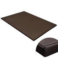 VidaXL Hondenmat plat rechthoekig maat xl bruin - thumbnail