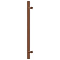 Handvatten 10 st 192 mm roestvrij staal bronskleurig - thumbnail