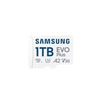 Samsung microSD Card EVO Plus microSD-kaart Retail 1 TB A2 Application Performance Class, v30 Video Speed Class, UHS-Class 3, Class 10 Waterdicht, Incl. - thumbnail