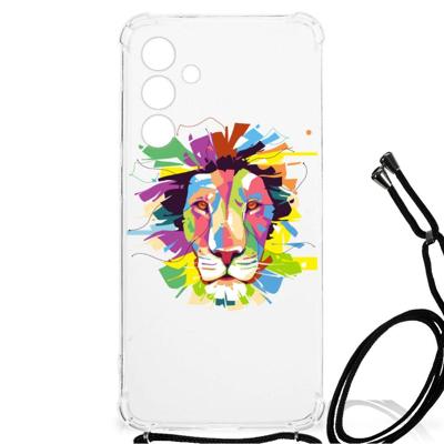 Samsung Galaxy A55 Stevig | Bumper Hoesje | Lion Color Samsung Galaxy A55 Stevig | Bumper Hoesje | Lion Color