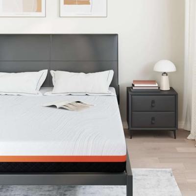 Matrassen Wit, Grijs 160 x 200 cm 100% polyester jacquard stof Matrassen Wit, Grijs 160 x 200 cm 100% polyester jacquard stof