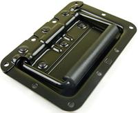 Adam Hall 34082BLK Inbouw handvat normaal zwart 8mm - thumbnail