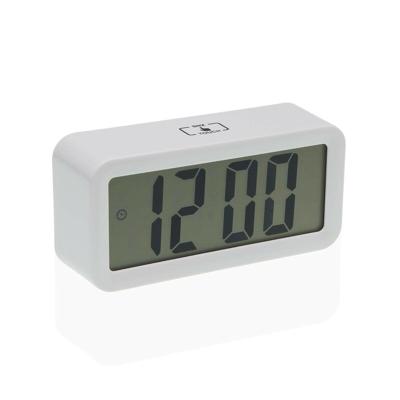 Wekker Versa Wit Metaal 3,9 x 6,5 x 13,4 cm