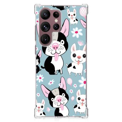 Samsung Galaxy S23 Ultra Case Anti-shock Hondjes Samsung Galaxy S23 Ultra Case Anti-shock Hondjes