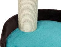 TRIXIE KRABPAAL LUGO BRUIN / TURQUOISE 45X45X103 CM - thumbnail