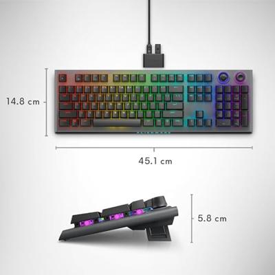 Alienware AW920K Toetsenbord Draadloos Grijs - thumbnail