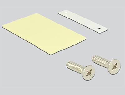 Delock 86169 Netwerkdoos Opbouw (op muur), Apparaatmontage Inzet met centraalstuk en frame CAT 6 1 poort Wit