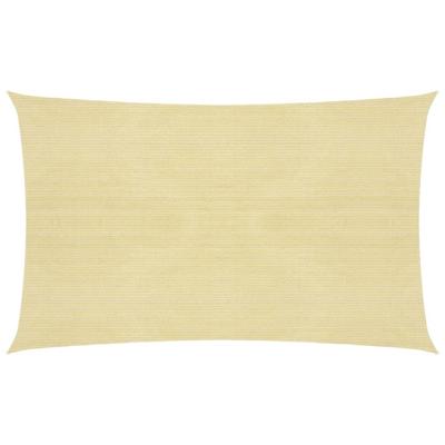 Zonnezeil 160 g/m 2x4,5 m HDPE beige