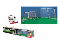 FIFA WORLD CUP 2018 - Grote doelkooi (of modulair voor 2 mini-voetbaldoelkooien) met bal - thumbnail