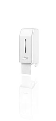 Toiletpapierdispenser satino jt3 systeemrol wit Toiletpapierdispenser satino jt3 systeemrol wit