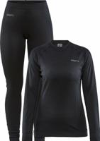 Craft 1909706 CORE Dry Baselayer Set W - Black - XL - thumbnail