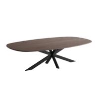 Tower Living Deens Ovale Salontafel 'San Marino' Eiken, 135 x 75cm - thumbnail