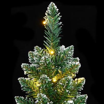 VidaXL Kunstkerstboom smal met 150 led's 120 cm