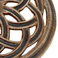 VidaXL Parasolvoet 44x44x31 cm gietijzer bronskleurig - thumbnail