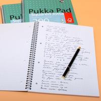 Collegeblok pukka jotta a4 rt 5x5 4-g 200pags gn - thumbnail