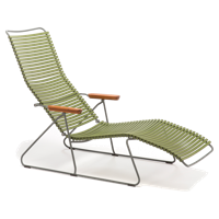 Houe Click Sunlounger ligstoel Olive Green - thumbnail