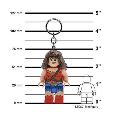 LEGO DC Comics Light-Up Keychain Wonder Woman 8 cm