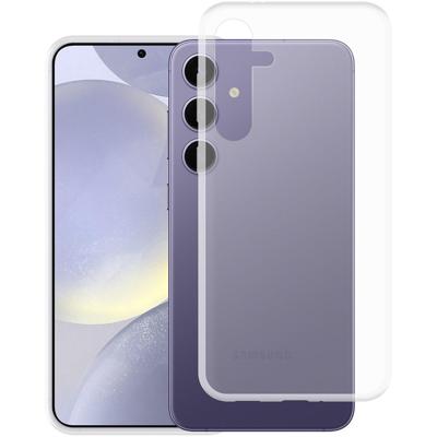 Just in Case Soft TPU Case voor Samsung S24+ Telefoonhoesje Transparant