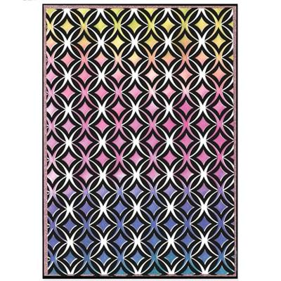 Sizzix • cosmopolitan stencil a5 uptown adornment