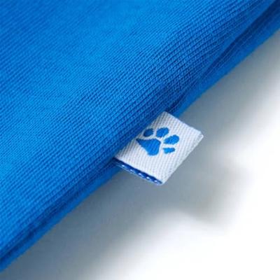 Kindershirt 116 felblauw - thumbnail