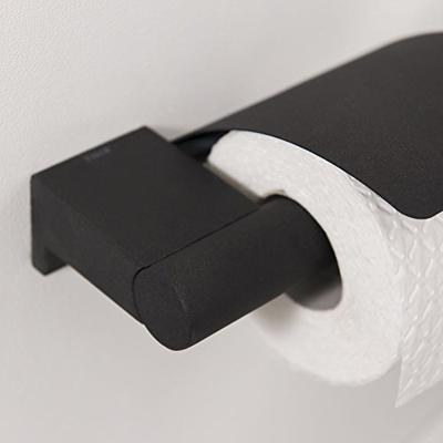 Toiletrolhouder Tiger Bold Met klep Zwart