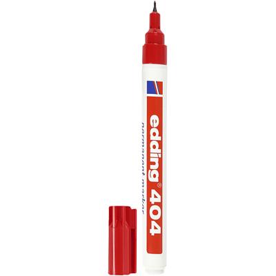 Viltstift edding 404 rond 0.75mm rood Viltstift edding 404 rond 0.75mm rood