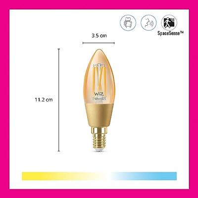 WiZ Kaarslamp Filament - Slimme LED-Verlichting - Warm- tot Koelwit L…