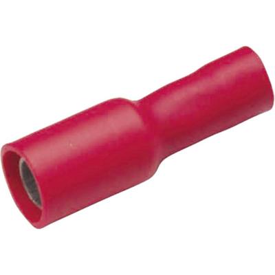 Cimco 180310 Ronde connector huls 0.50 mm² 1 mm² Stift-Ø: 4 mm Volledig geïsoleerd Rood 1 stuk(s)