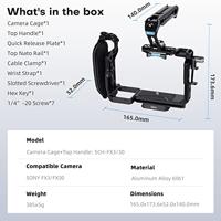 Sirui Full cage kit (met handgreep) voor Sony FX3/FX30 - thumbnail
