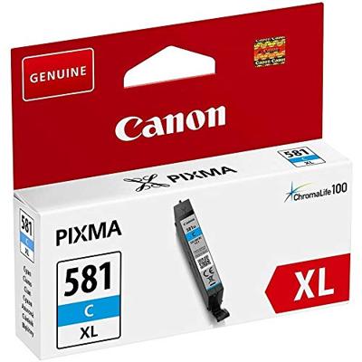 Canon inktcartridge CLI-581C XL, 170 foto&apos;s, OEM 2049C001, cyaan