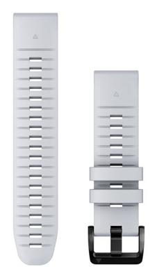 Garmin QuickFit Hologebandje (22mm), geschikt voor geselecteerde fēnix-, epix-, Descent-, D2-, Instinct-, Forerunner- en Approach series smartwatches, Originele accessoire, Silicone, Whitestone
