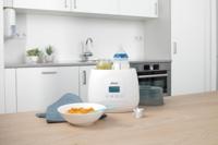 Alecto Baby dubbele digitale flessenwarmer BW700TWIN - wit - thumbnail