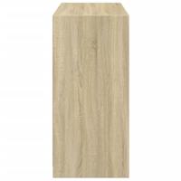 Kledingkast 77x48x102 cm bewerkt hout sonoma eikenkleurig - thumbnail