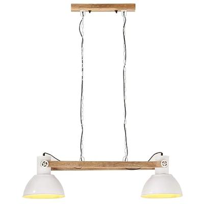 VidaXL Hanglamp industrieel 25 w e27 109 cm wit
