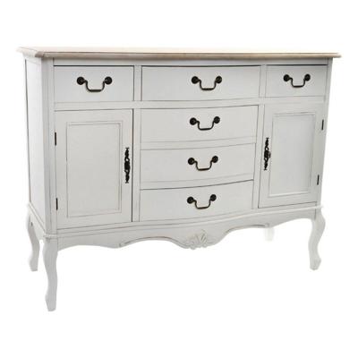 Dressoir DKD Home Decor Wit Lichtbruin Spar 118 x 45 x 90 cm