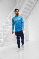 Manchester City 1/4-Zip Trainingspak Senior 2024/2025 - Maat S - Kleur: Lichtblauw | Soccerfanshop - thumbnail