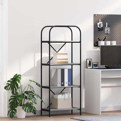 Boekenkast Grijs sonoma 60 x 30 x 146 cm Bewerkt hout