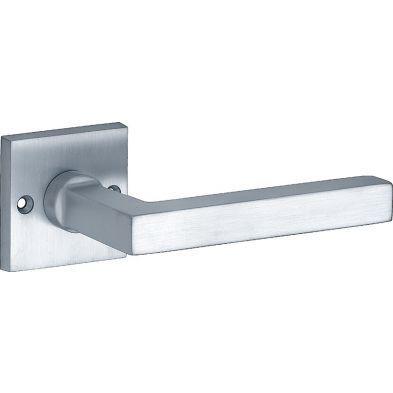 Artitec Deurkruk op rozet Kare/Bauhaus mat chroom