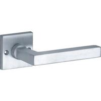 Artitec Deurkruk op rozet Kare/Bauhaus mat chroom - thumbnail