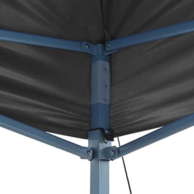Partytent pop-up inklapbaar 3x6 m antraciet - thumbnail