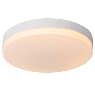 Lucide BISKIT - Plafonnière Badkamer - Ø 40 cm - LED - 1x36W 2700K - IP44 - Bewegingssensor - Wit Lucide BISKIT - Plafonnière Badkamer - Ø 40 cm - LED - 1x36W 2700K - IP44 - Bewegingssensor - Wit