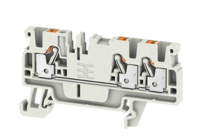 Weidmüller 2003120000 Doorgangsklem 5.1 mm Spanveer Lichtgrijs 100 stuk(s)