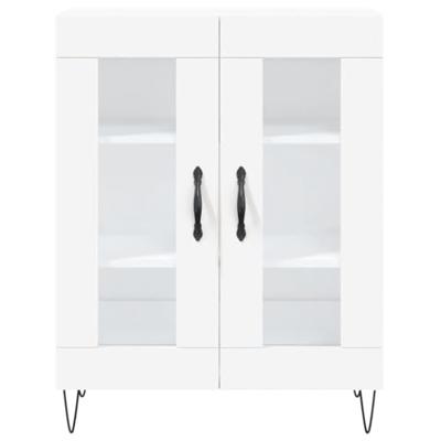 Dressoir 69,5x34x90 cm bewerkt hout wit