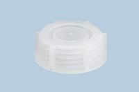 Hunersdorff Fles met wijde hals | totale hoogte 205 mm totaal d. 95 mm | polyethyleen (LDPE) natuurlijke kleuren | vulopening d. 50 mm | inhoud 1.000 - thumbnail