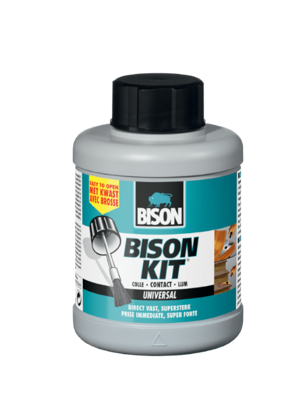 Bison kit contactlijm pot 400ml met kwast