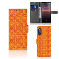 Sony Xperia 10 II | Telefoon Hoesje | Batik Oranje - thumbnail