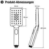 Cornat Handdouche Filiz 3S Chr - TECB3481 - thumbnail