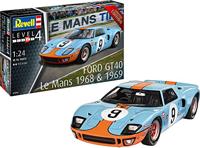 Revell 1/24 Ford GT40 Le Mans 1968 & 1969 - thumbnail